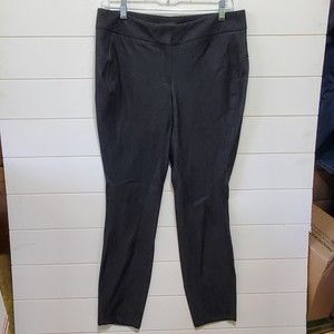 Express Design Studio womens size 6 curvy black dress pants tapered skinny comfy